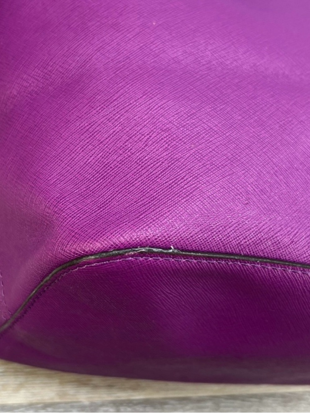 Michael Kors Fuchsia Jet Set Tote! Gently Used!! - Picture 11 of 13